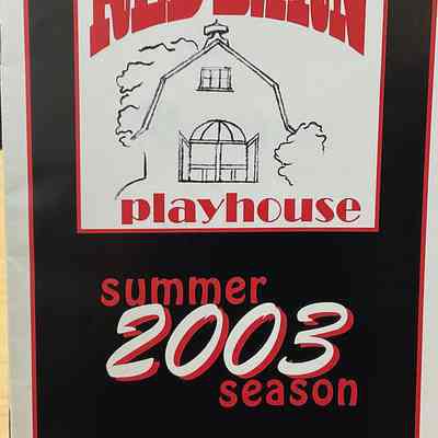 Red Barn Theater Summer 2003 Season