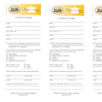          contact card
   