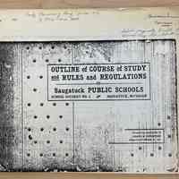         Outline of Course of Study and Rules and Regulations of Saugatuck Public Schools District no. 2 picture number 2
   