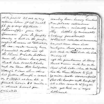 scan of original diary of Oshea Wilder: part 19 of 22