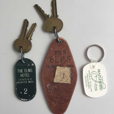Room Keys with fobs