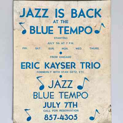 Blue Tempo poster