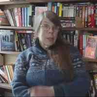 Judy Hallisy at the Singapore Bank Bookstore