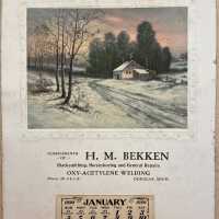          Calendar 1920 H.M. Bekken picture number 1
   