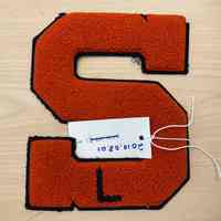 Letter for athletic jacket