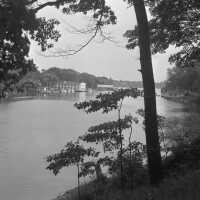 River view of Mt. Baldhead Hotel c.1950