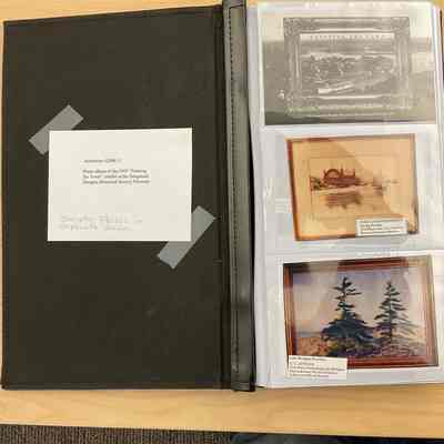 Painting the Town exhibit albums, materials and videos