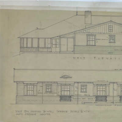Building To Be Erected At/Douglas, Mich./ For Mr. & Mrs. Leslie G. Dunn. (Dunn)
