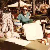          sylvia art fair.jpg 2.8MB; Sylvia offering her decoupage artworks at a S-D Art Club Fair
   