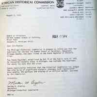          August 8, 1979 confirmation of registry
   