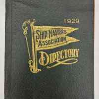 Ship Masters Association Directory 1929