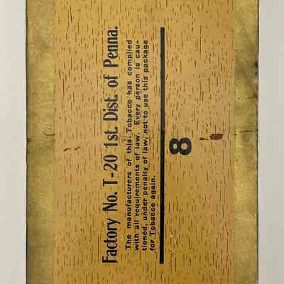Cigar box bottom