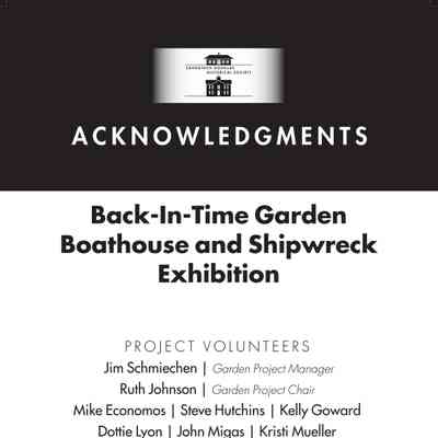 Sign for 2012 garden fundraising campaign