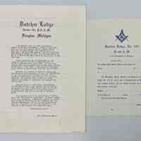 Dutcher Lodge Membership Letter