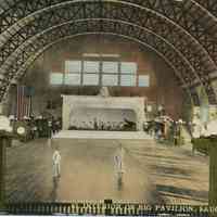         Pavilion & Goshorn.jpg 2.7MB; Same image used for colorized postcard 65. Interior of the Big Pavilion, Saugatuck, Mich.
   