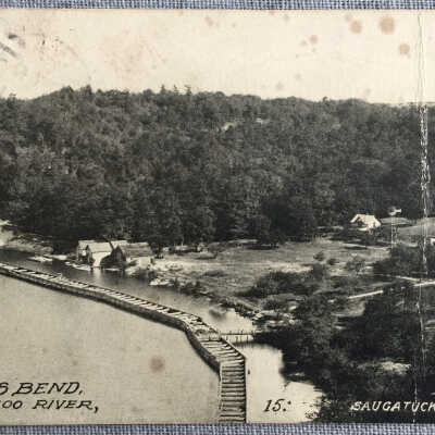 Shriver's Bend postcard