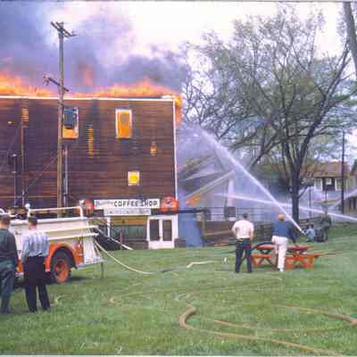 Big Pavilion fire color photos on CD