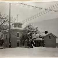          1962 Photo taken by Fr. Verne Hohl - The Britain House, corner of Griffith & Mason
   