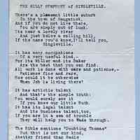 Silly Symphony of Singleville poem