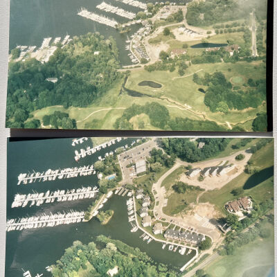 Tower Marine from the air