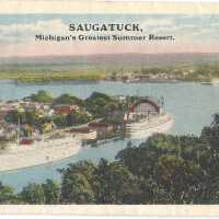          envelope with saugatuck image
   