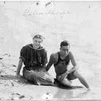 Beach goers