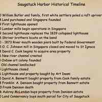          Jack Sheridan's harbor timeline
   