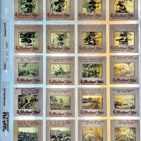          Example of one of the five sleeves of Blackhawk Film Civil War images
   