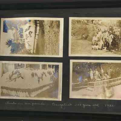 HB-0104.JPG 867KB: Floats in our paradise - Saugatuck 100 years old 1930 from Henry Brady album