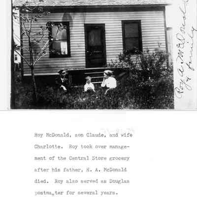 Roy, Claude and Charlotte McDonald