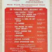 Red Barn Theatre Poster 1969