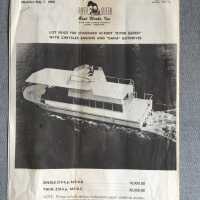 River Queen price sheets, sales flyers, envelope and folder