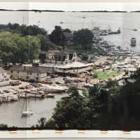 Saugatuck from Mt. Baldhead 1990s