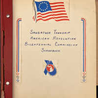 Bicentennial Commission scrapbook