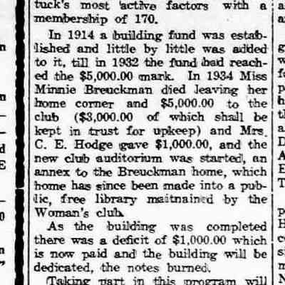 cr1938082601WomansClubBuildingDedicated.jpg 80KB