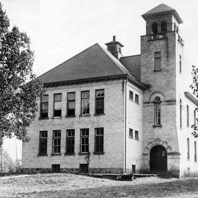 Saugatuck High School ca 1910: Saugatuck Union School ca 1910