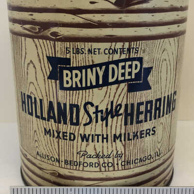 Gallon Tin Can