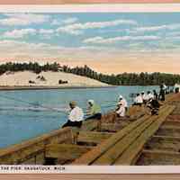          Linen postcards of Saugatuck picture number 3
   