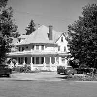          This image was featured as History Mystery #80 with the solution: This former mansion served as the Community Hospital for several decades. This mansion was known as the The Kirby House
   