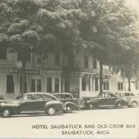 Hotel Saugatuck and Old Crow Bar Postcard