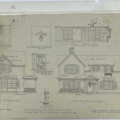Residence Alterations For/Mr. & Mrs. F.M. Dering, Saugatuck. (Dering)