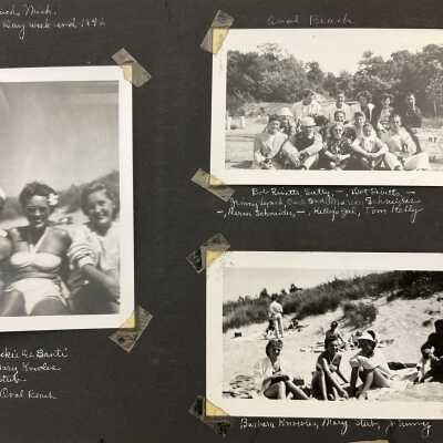 Saugatubbers at Oval Beach 1946