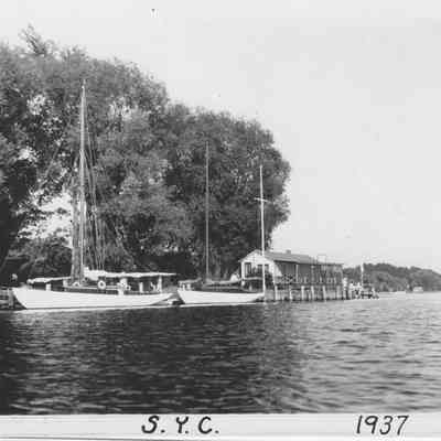 Saugatuck Yacht Clubhouse 1937