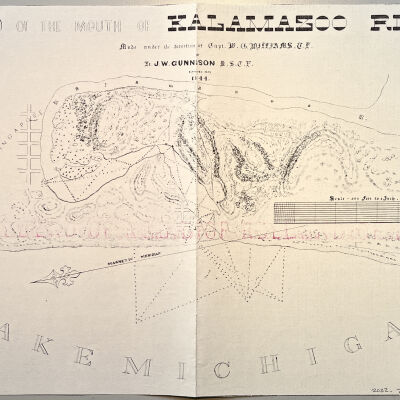 Mouth of the Kalamazoo River 1844