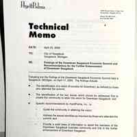 Economic Summit Findings, Saugatuck, 2000