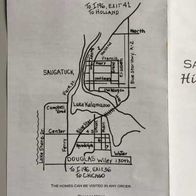 2003 tour map