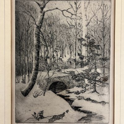 Christmas Woods by Carl Hoerman