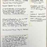          From the Lorenz card catalogs
   