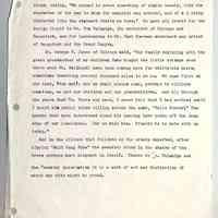          from Kit Lane collection, original document in Chain Ferry box; Mr. F. F. Fursman told of the construction of the seat from solid stone, saying, 