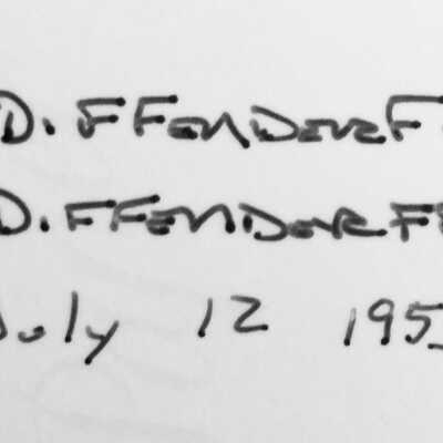 written on back of photo